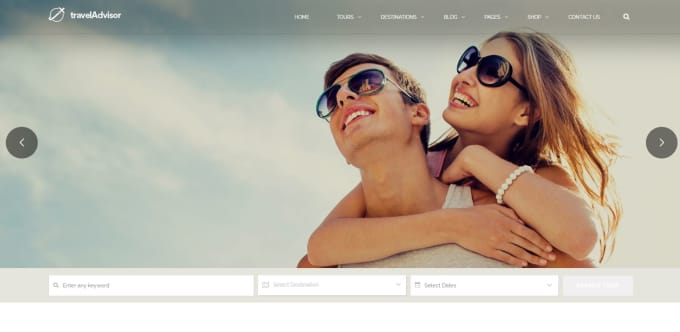 Gig Preview - Design a vacation, tourism ,holiday, rental website with booking system