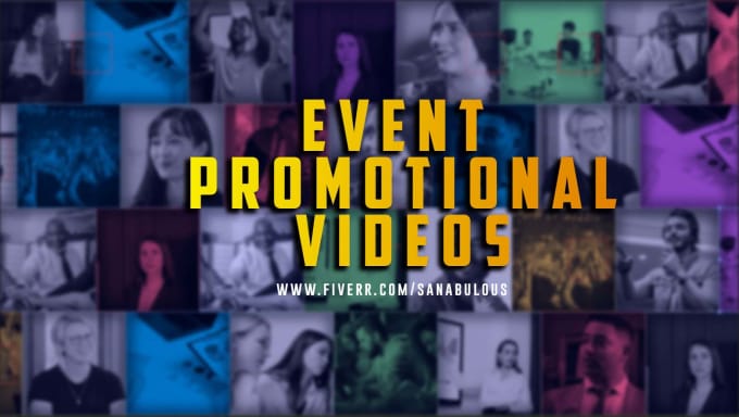 Gig Preview - Create professional catchy event promo videos and short ads