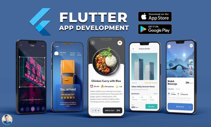 Bestseller - develop android and ios mobile apps using flutter