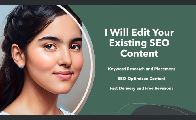 Gig Preview - Expertly edit your SEO content