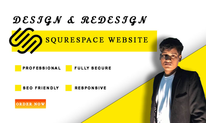 Gig Preview - Redesign or design your squarespace website