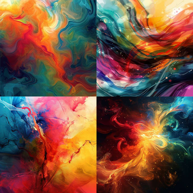 Gig Preview - Create digital abstract art for your wall