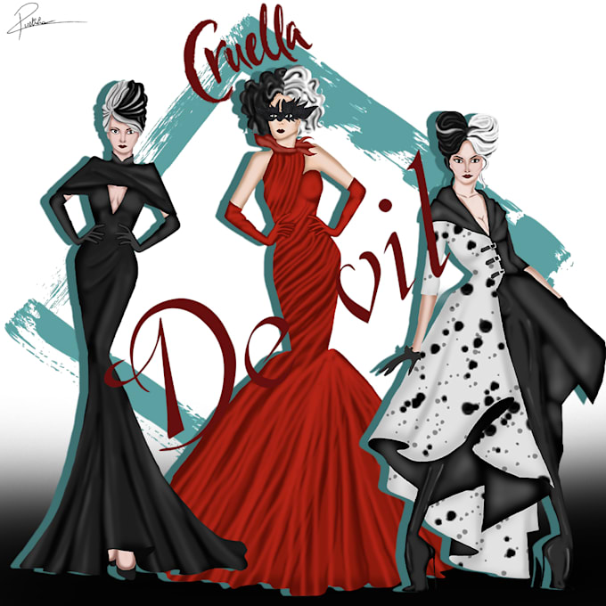 Gig Preview - Create digital fashion illustrations