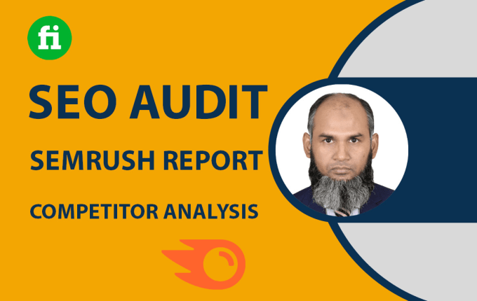 Gig Preview - Do website SEO audit report and competitor analysis