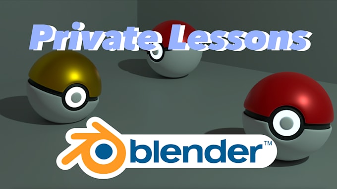 Gig Preview - Give you lessons about 3d modelling in blender