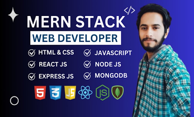 Gig Preview - Do web development as a mern stack developer