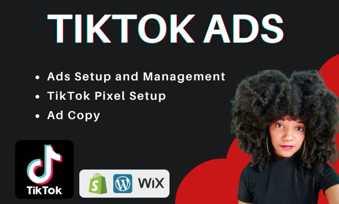 Gig Preview - Create and manage tiktok ads campaign