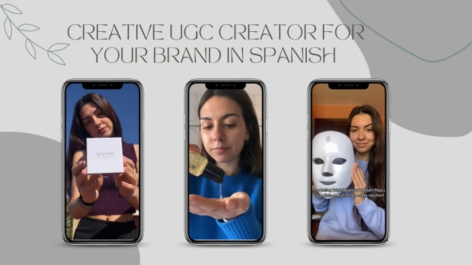 Gig Preview - Create ugc videos for tiktok and reels in spanish