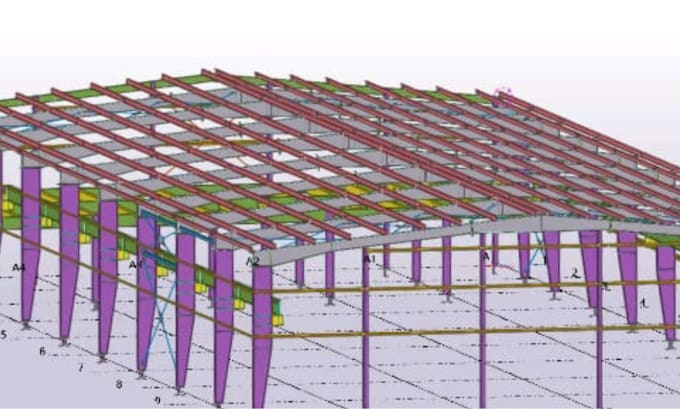 Gig Preview - Do design and make detailed drawings of the steel structure