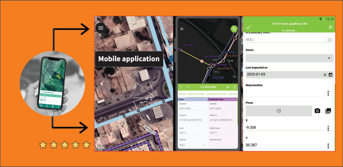 Gig Preview - Make gis mobile application with qgis for surveying