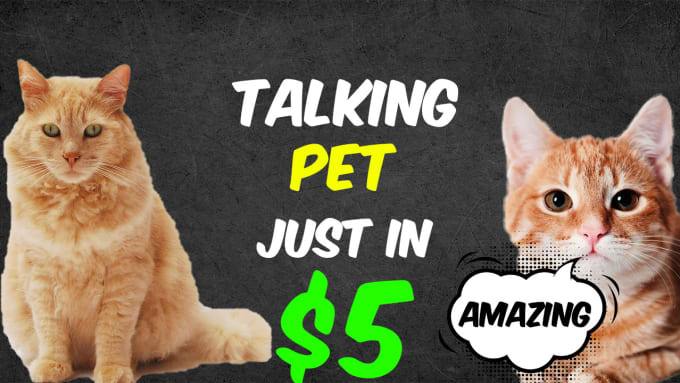 Bestseller - animate your pet  image to talk with in 24 hours