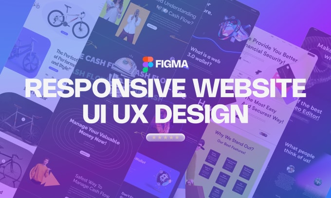 Gig Preview - Do web UI UX design wireframe design UI UX design in figma