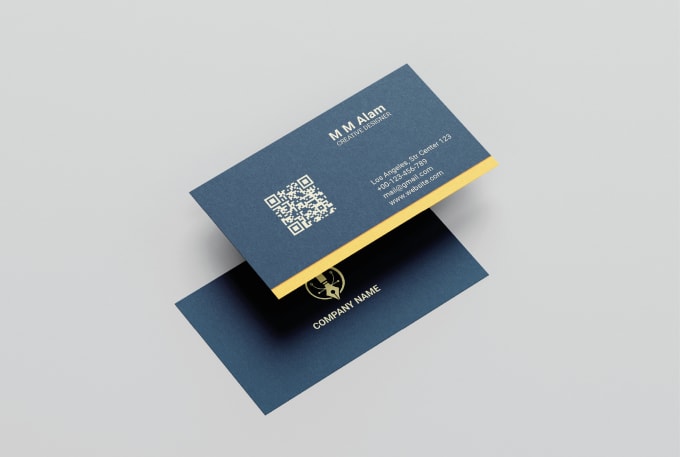 Gig Preview - Do minimalist business card and letterhead design