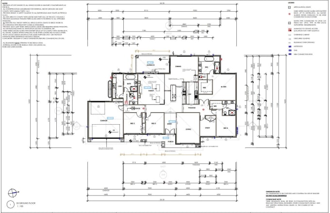 Gig Preview - Draft custom home plan and elevation as per res codes