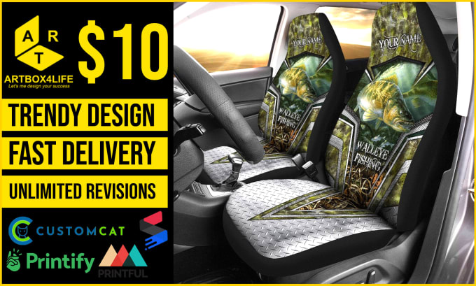 Gig Preview - Make surprising car seat cover design