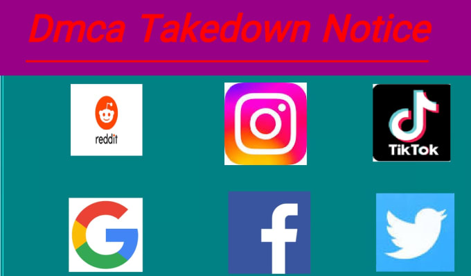 Bestseller - takedown harassing defaming report to tiktok,fb,reddit,yt,ig,google,x under dmca