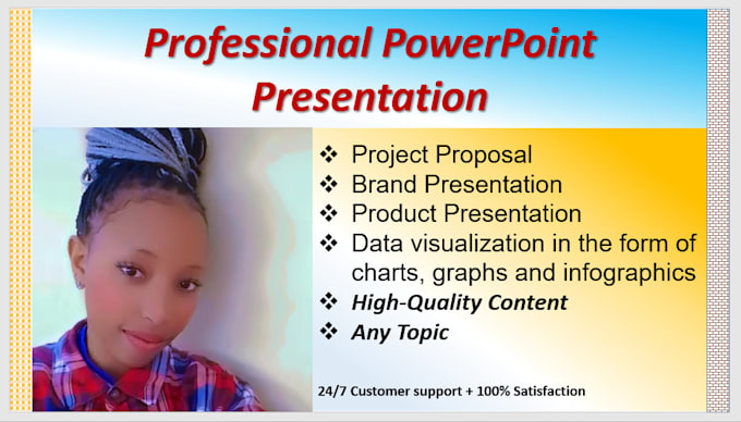 Gig Preview - Create professional powerpoint presentation, pitch deck