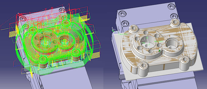 Gig Preview - Program cnc machines from 3 to 5 axis use catia and vericut