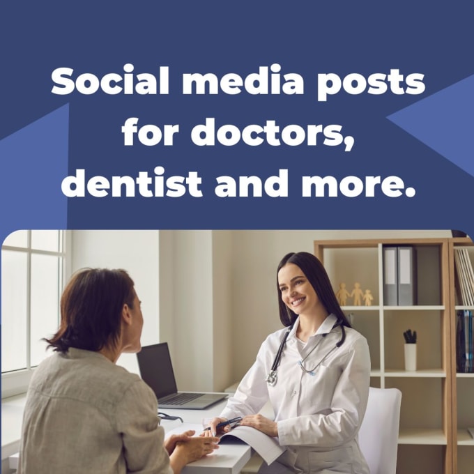 Gig Preview - Write social media posts for doctors, dentists and more