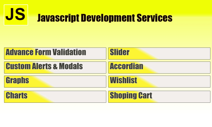 Gig Preview - Be your client side javascript developer