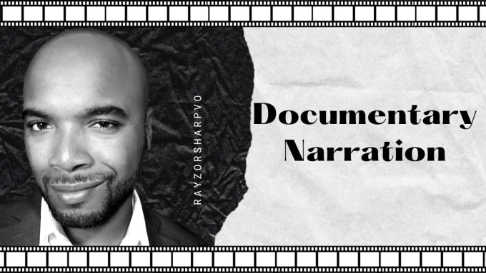 Gig Preview - Be your narrator for documentaries and storytelling