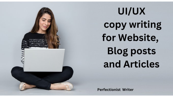 Gig Preview - Be your web writer, UX writer, and landing page copy writer