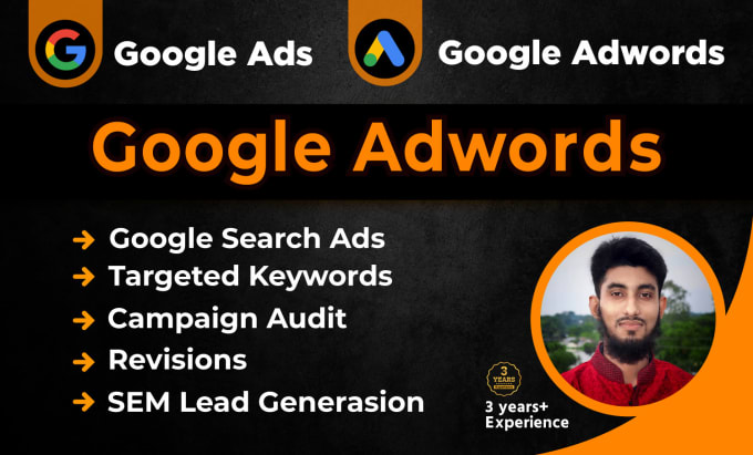 Gig Preview - Create successful lead generation SEM google ads campaigns