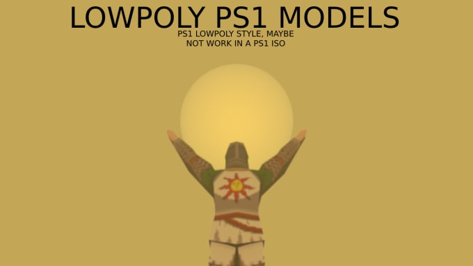 Gig Preview - Do ps1 style lowpoly