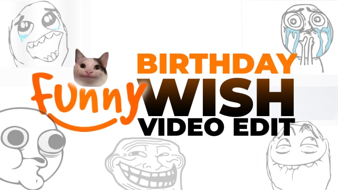 Gig Preview - Edit happy birthday wish funny video