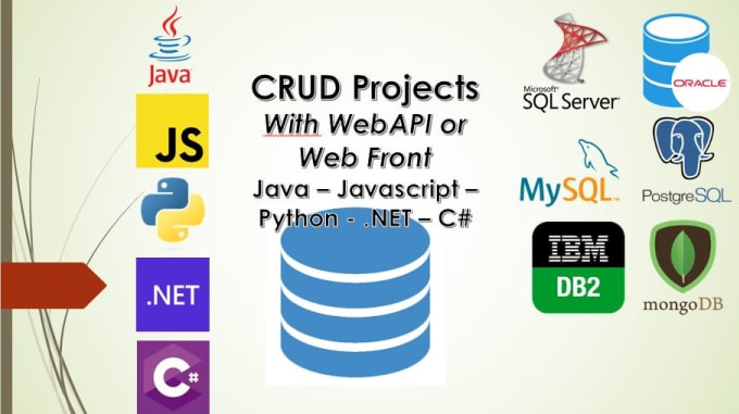 Gig Preview - Do any crud project for any database engine