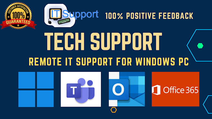 Gig Preview - Provide any IT support, office 365 admin, teams, exchange online, outlook, gmail