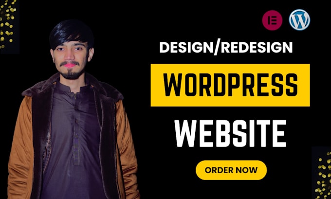 Gig Preview - Design or redesign wordpress website