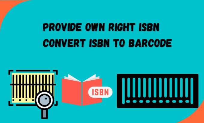 Gig Preview - Provide your own legal isbn number with barcode to publish books