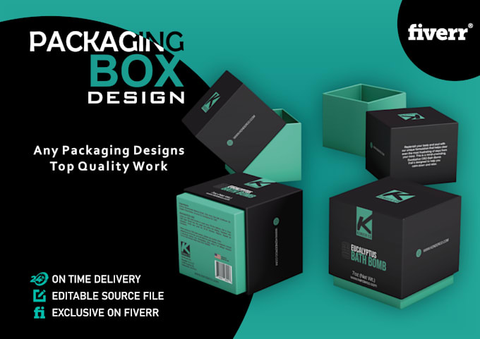 Gig Preview - Do packaging design, mailer box, box design, gift box design