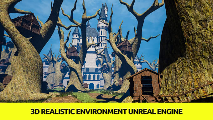 Gig Preview - Design 3d game environment, level design using unreal engine