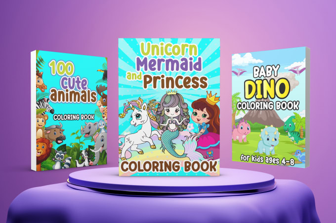 Gig Preview - Do kids activity book, workbook for amazon kdp