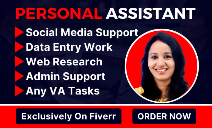 Gig Preview - Be your personal administrative virtual assistant