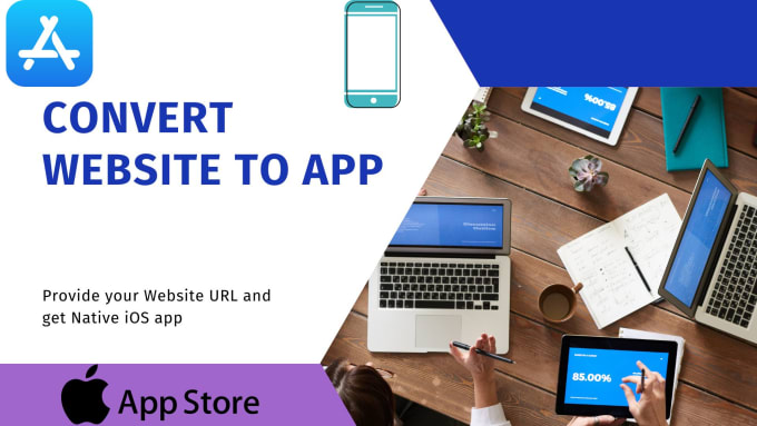 Gig Preview - Convert your website to mobile app professional design and development