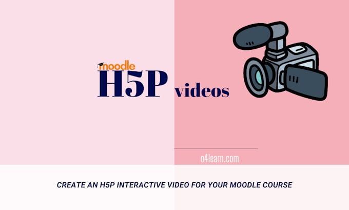 Gig Preview - Create an h5p interactive video for your moodle course