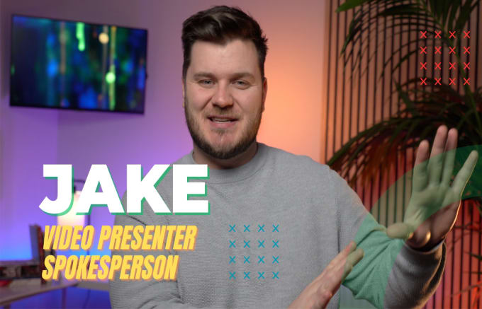 Gig Preview - Create a breathtaking presenter spokesperson video for you