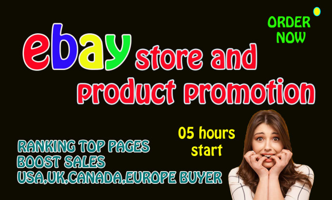 Gig Preview - Do ebay shop marketing, boost ebay sales, ebay product promotion