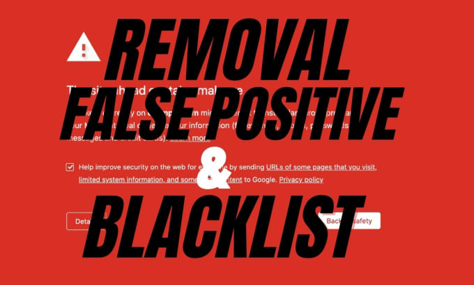 Gig Preview - Remove false positive and blacklist, disavow backlinks