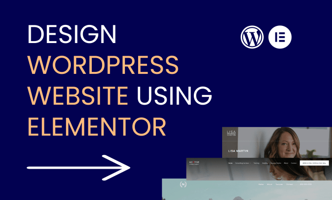 Gig Preview - Design wordpress website using elementor