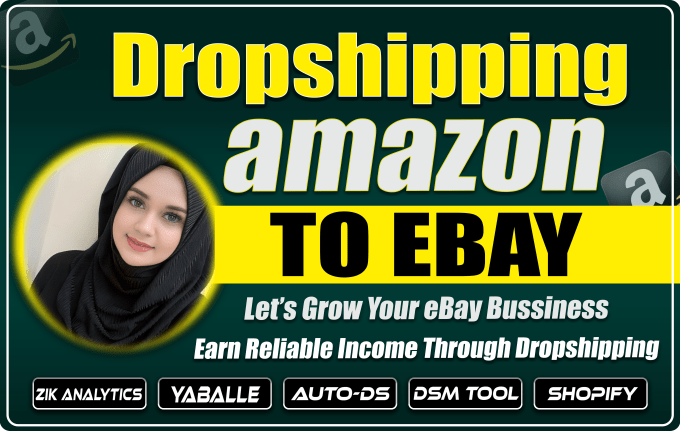 Gig Preview - Amazon to ebay dropshipping listing services