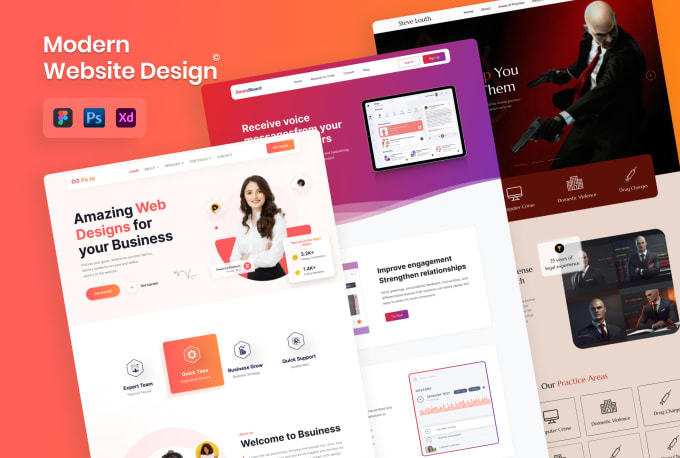 Gig Preview - Do figma website design, website ui ux design, figma ui ux, figma design website