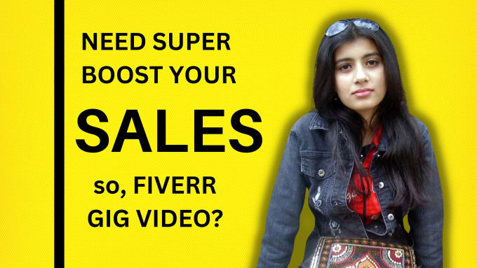 Gig Preview - Create an amazing fiverr gig video to promote gigs