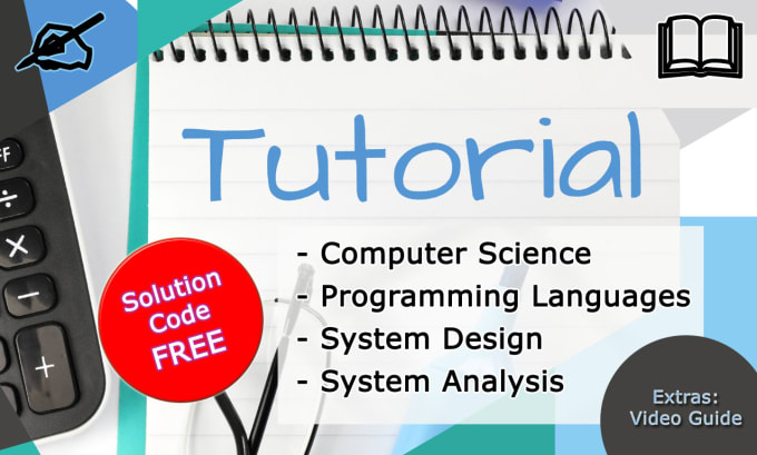 Gig Preview - Design tutorials for computer science coding assignments