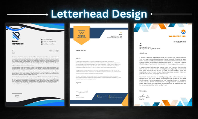 Gig Preview - Design invoice, editable letterhead, worksheet