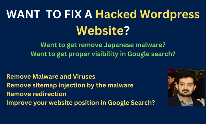 Gig Preview - Remove malware, virus, fix redirecting issues and optimize site on google