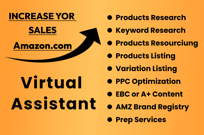 Gig Preview - Be your expert amazon fba virtual assistant